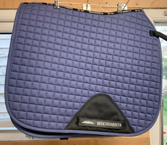Weatherbeeta blue saddle pad size pony
