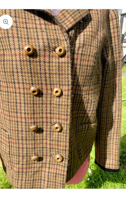 tweed leaders/inhand  jacket ladies size 10