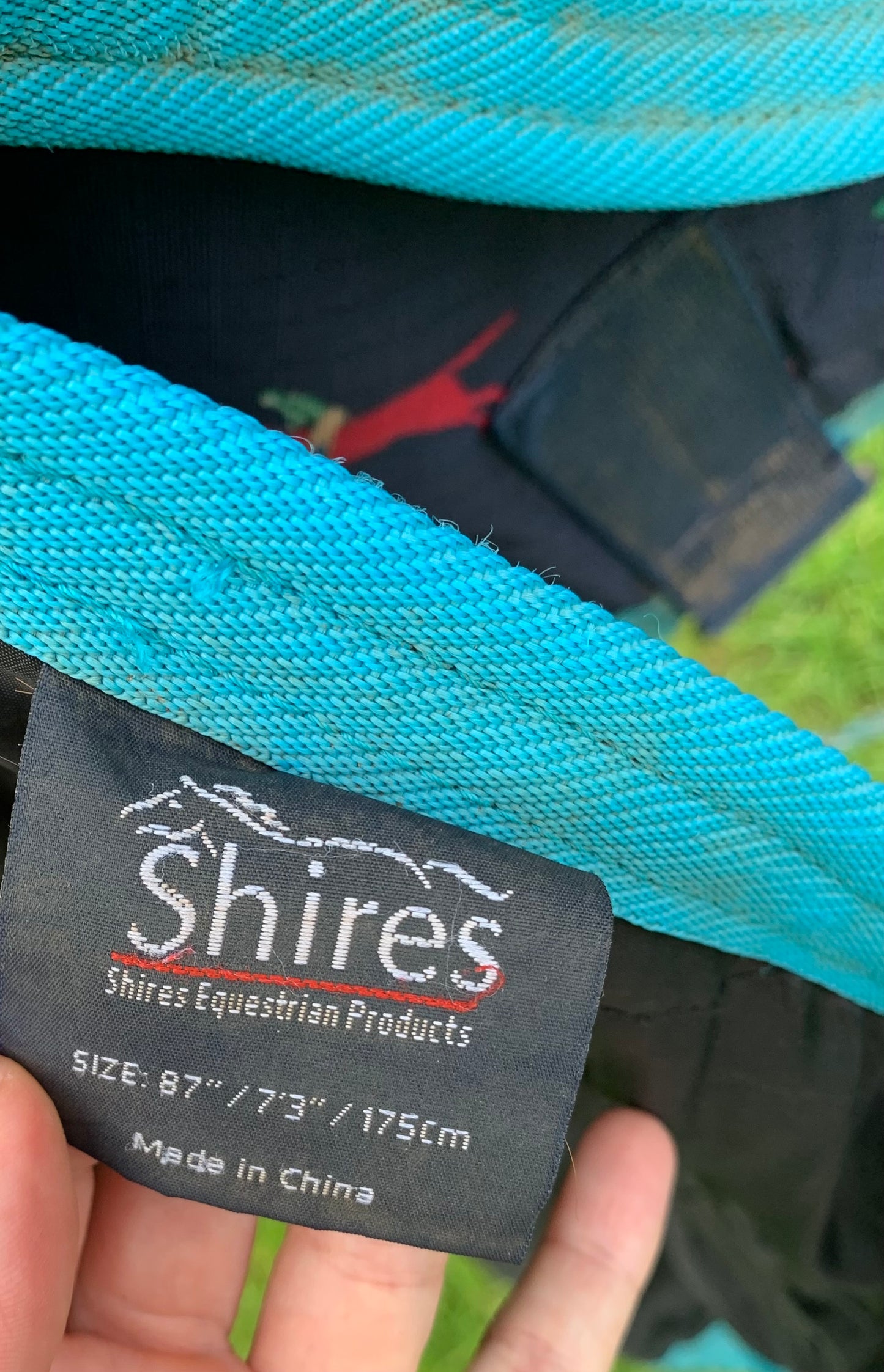 Shires highlander 200g medium turnout combo rug 7’3”
