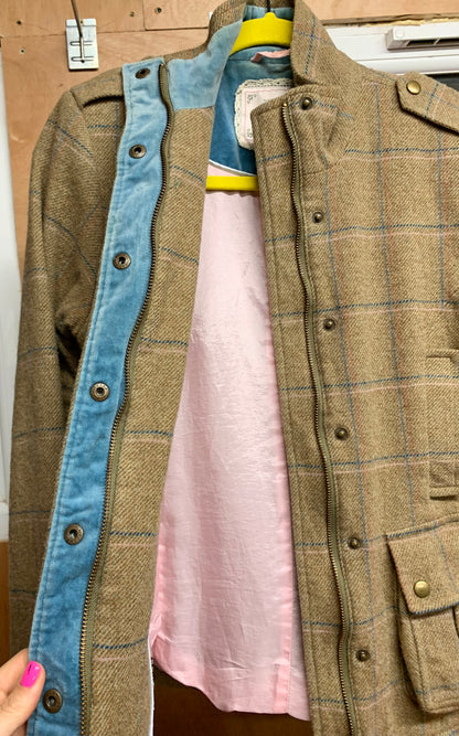 Tottie tweed country jacket size 10