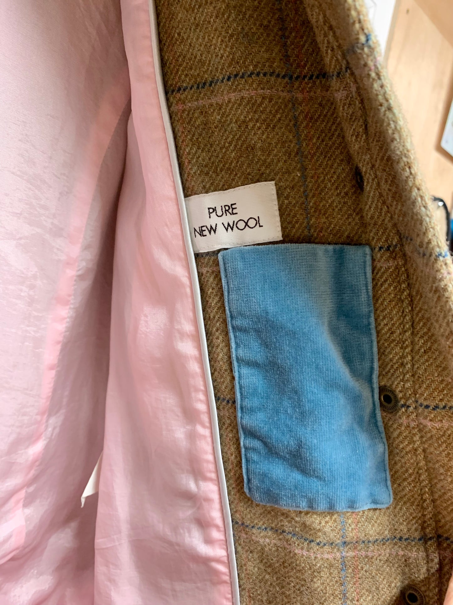 Tottie tweed country jacket size 10
