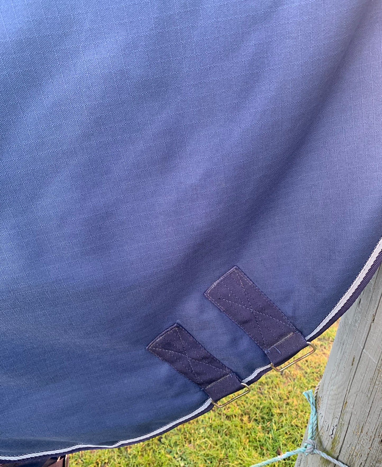 6’6” medium weight combo turnout rug washed and reproofed