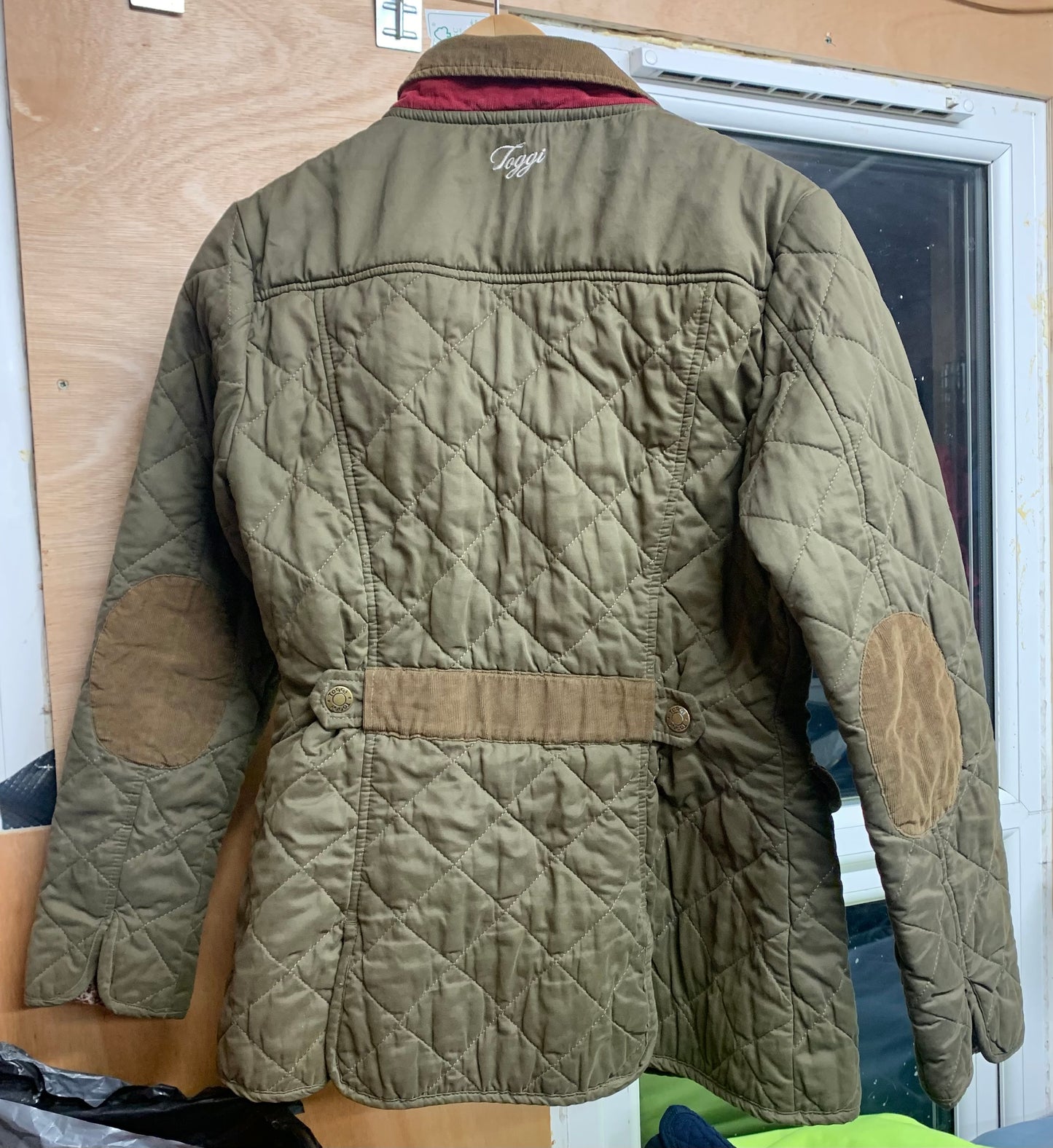 Tottie quilted equestrian country jacket size 10