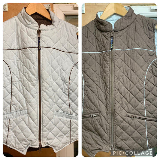 Tagg reversible gilet approx size 12