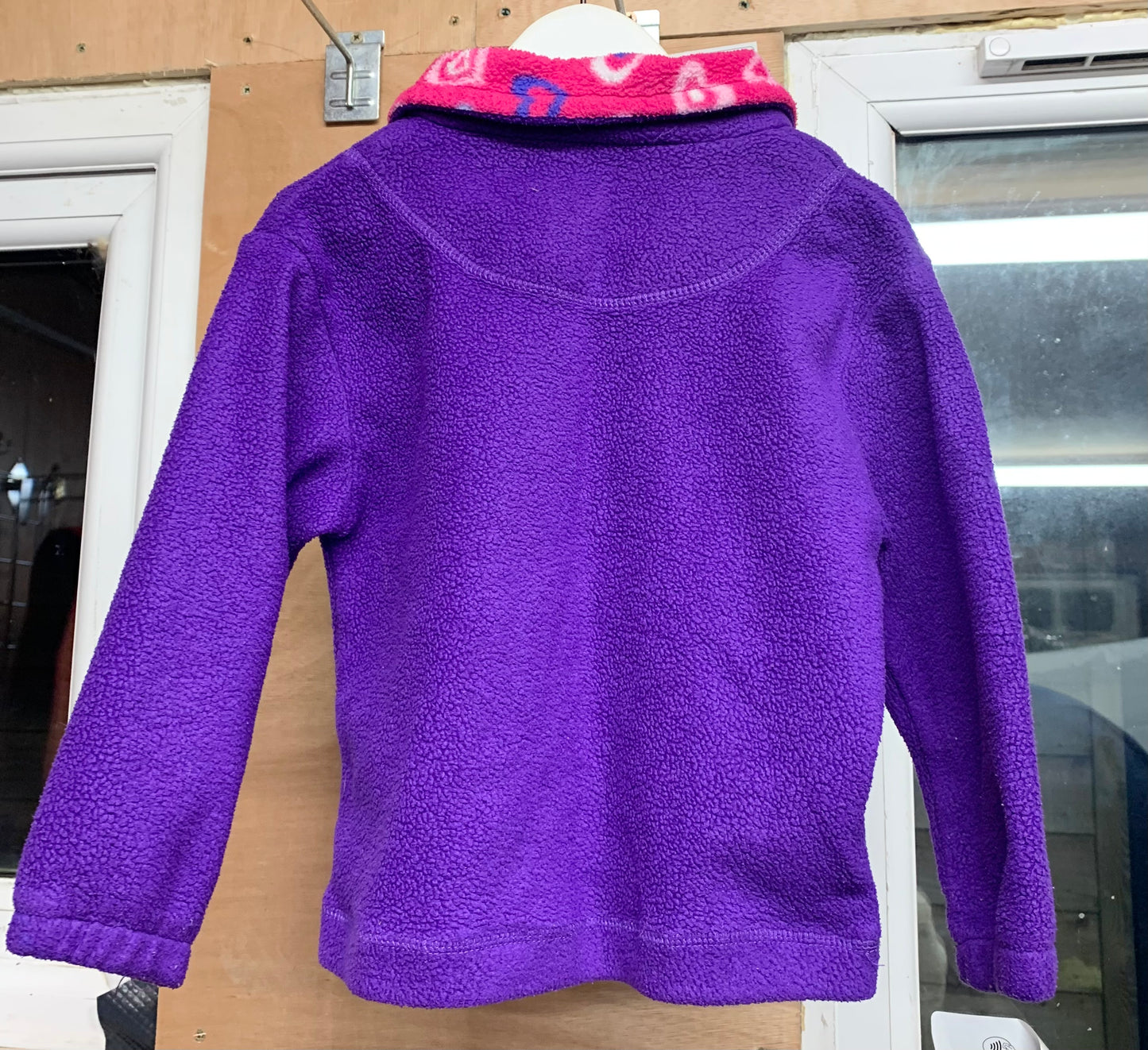 Child’s Purple shires fleece top 3-4 years