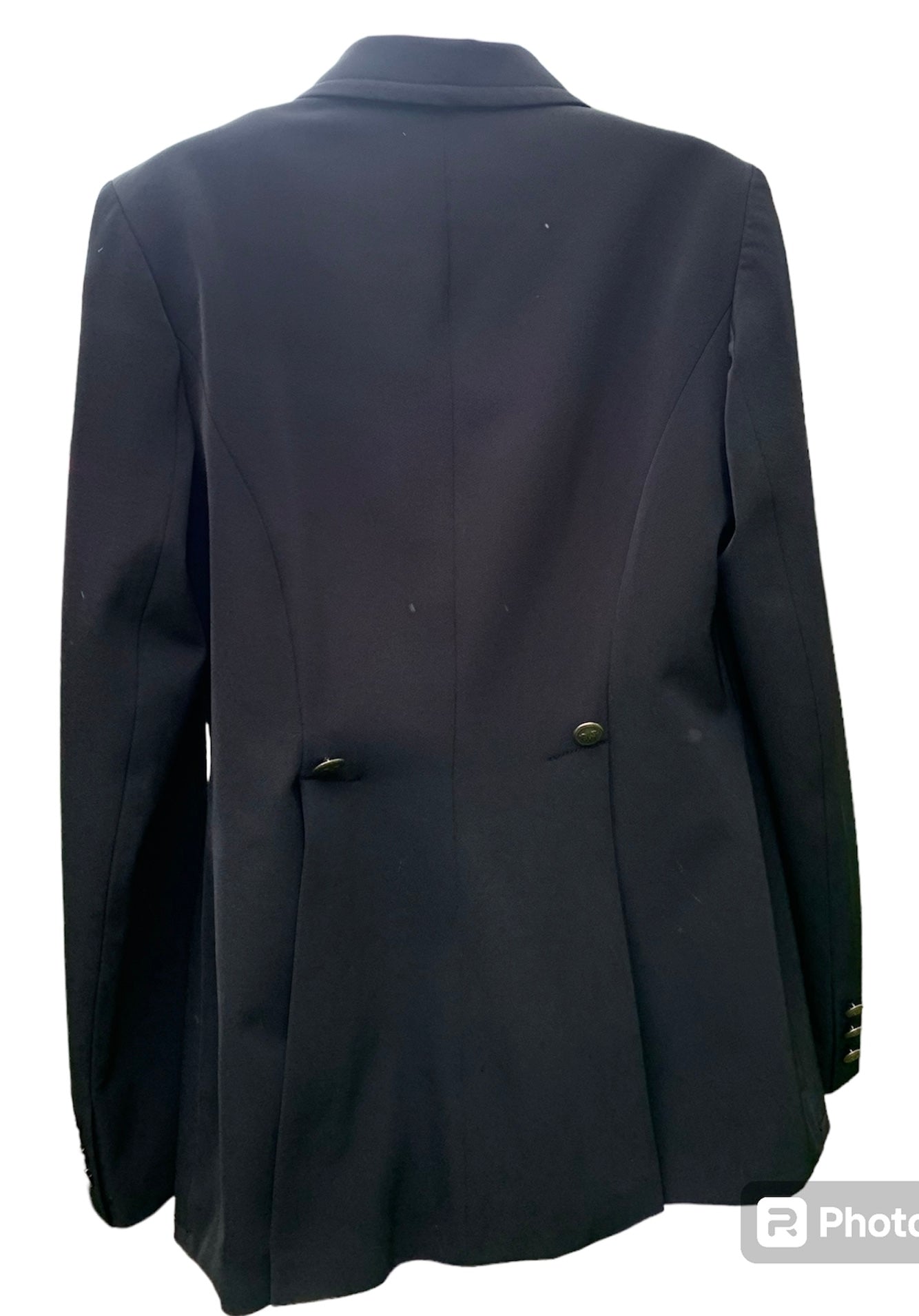 Isabell werth size 14 black show jacket