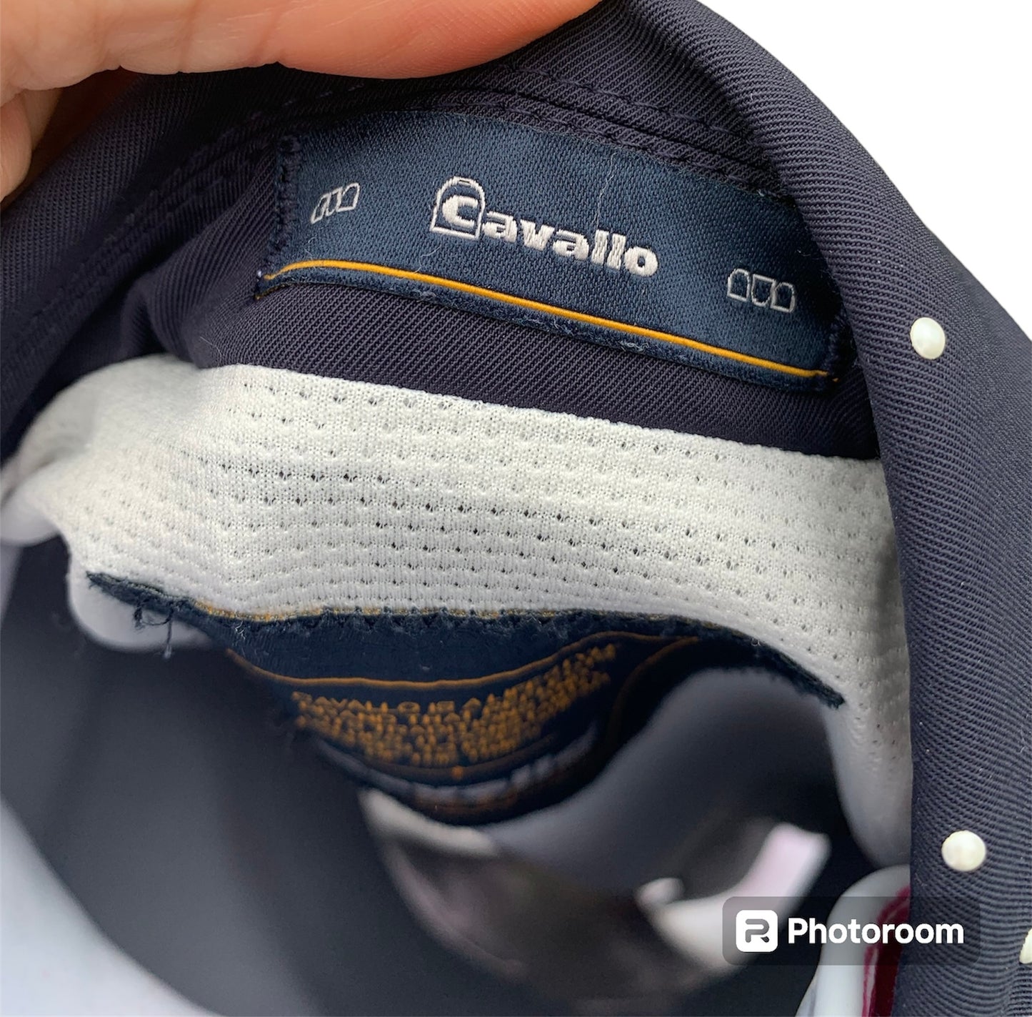 Dark blue cavallo cannes show jacket size 14 (small fitting)