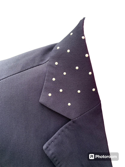 Dark blue cavallo cannes show jacket size 14 (small fitting)