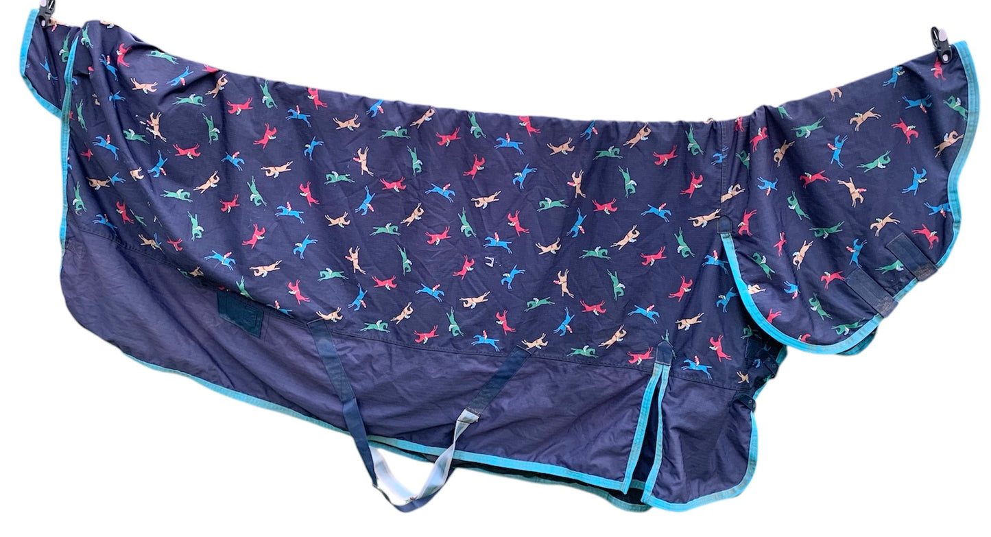 Shires highlander 200g medium turnout combo rug 7’3”